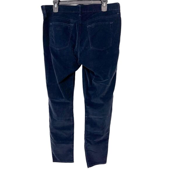 Gap 1969 Navy Blue Corduroy Legging Jean Size 32R - Picture 2 of 11